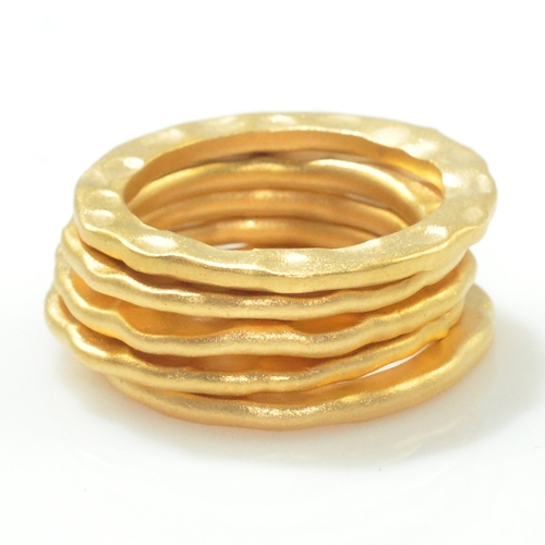 Starlight Guards Stacking Bands Gold