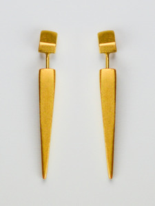 Gold Saber Earring